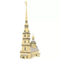 Сборная модель Умная Бумага Петропавловский собор (картон) (100) 1:400