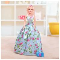 Кукла-модель «Лида» в платье, микс