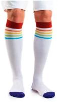 St.Friday Socks - Гольфы с разноцветными полосками
