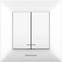 Выключатель Panasonic Arkedia Slim белый (wntc00102wh-ru)