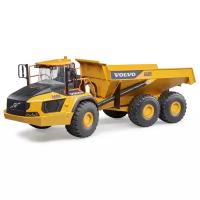 Грузовик Bruder Volvo A60H 02-455 сочлененный самосвал 1:16, 68 см, желтый