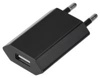 Зарядное устройство сетевое универсальное зарядка REXANT для гаджетов смартфонов Apple Android iPhone USB, 5V, 1 A, черное