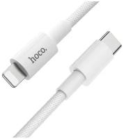 Аксессуар Hoco X56 New Original USB-C - Lightning QC 3A PD 20W 1m White 6931474740892