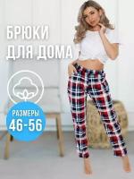 Бриджи mylovestyle, размер 56, красный