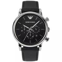 Наручные часы EMPORIO ARMANI AR1828, серебряный, черный