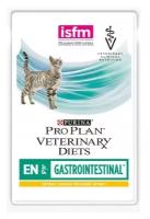 корм для кошек Pro Plan Veterinary Diets Gastrointestinal EN St/Ox, при проблемах с ЖКТ, с курицей, с индейкой (мини-филе)