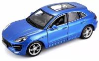 Внедорожник Bburago Porsche Macan (18-21077) 1:24, 19.7 см