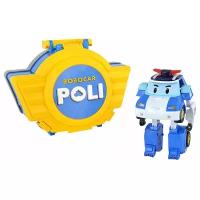 Трансформер Silverlit Robocar Poli 12,5 см с гаражом