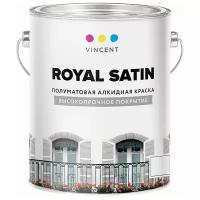 Краска алкидная VINCENT Royal Satin А-2 полуматовая