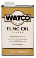 Тунговое масло для мебели и дерева WATCO Tung Oil Finish, алкидно тунговогое масло, полуматовое, масло для дерева, 0.947 л, Полуматовый