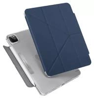 Uniq Чехол Uniq Camden Anti-microbial для iPad Pro 11 (2021) с отсеком для стилуса, синий