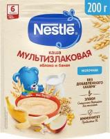 Каша Nestle Молочная мультизлаковая Яблоко-Банан с 6 месяцев 200г