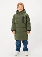 Синтепоновое пальто ACOOLA Batty зеленый для мальчиков 116 размер