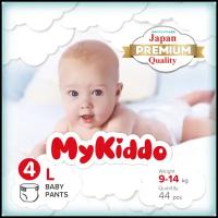 Подгузники трусики для детей MyKiddo Premium L (9-14 кг) 144 шт (4 уп х 36 шт)