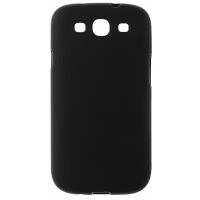 Чехол накладка для SAMSUNG Galaxy S3(чёрная)