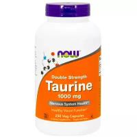 Now Taurine 1000 mg 250 vcaps