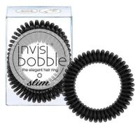 Резинка-браслет для волос invisibobble SLIM True Black/черный