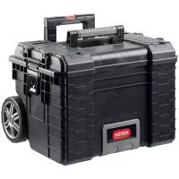 Ящик-тележка KETER Gear Cart 17200383, 56.4x46.5x48 см, 22'', черный