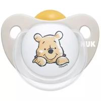 Пустышка латексная ортодонтическая NUK Disney Winnie the Pooh 18-36 мес., Винни