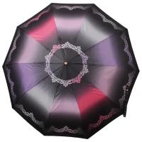 Мини-зонт Три слона, фиолетовый