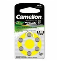 Батарейка Camelion A10/6BL ZincAir 6 штук