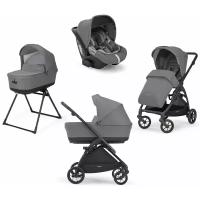 Универсальная коляска INGLESINA Electa System Quattro (4в1) на шасси Electa Black, Chelsea Grey