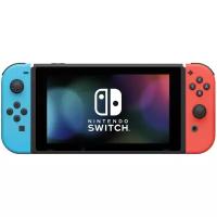 Игровая приставка Nintendo Switch (неоновый синий/неоновый красный)