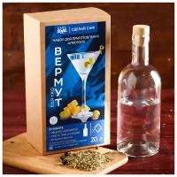 Подарочный набор для приготовления алкоголя «Бьянко Вермут»: травы и специи 20 г, бутылка 0.5 л, инструкция
