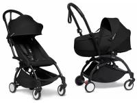 Коляска 2 в 1 Babyzen YOYO2 Bassinet Black рама черная