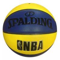 Мяч баскетбольный №7 Spalding Super Flite синежелтый