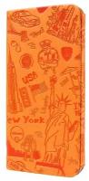 Ozaki O! coat Travel Leather Folio Case чехол для iPhone 6 Plus, New York
