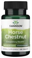 Swanson Horse Chestnut (Конский каштан) 200 мг 120 таблеток (Swanson)
