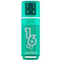 Флеш-накопитель USB 2.0 Smartbuy 16GB Glossy series Green (SB16GBGS-G)