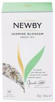 Чай зеленый Newby Jasmine blossom в пакетиках, 25 пак