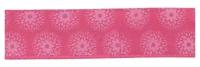 Лента атласная Gamma 12 мм, 22,8 +/- 0,5 м, с рисунком, цвет ярко-розовый и розовый (F27-069) (ALP-121)