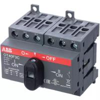 Реверсивный рубильник ABB OT40F3С до 40А 3х-полюсный 1SCA104913R1001