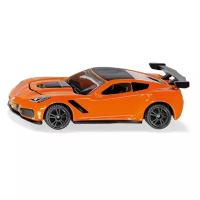 Машинка Siku Chevrolet Corvette ZR1 (1534) 1:87, 10 см, оранжевый