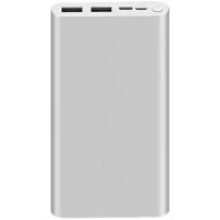 Аккумулятор Xiaomi Mi Power Bank 3 10000 mAh PLM13ZM, серебристый