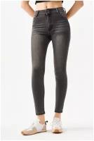 брюки джинсовые женские befree, 2211192742, цвет: серый деним, размер: XS