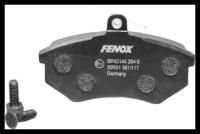 Колодки тормозные дисковые FENOX BP43145