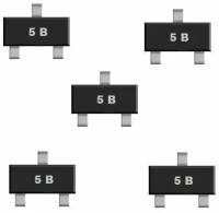 BC807-25 5B транзистор 5 шт. SOT23 SMD схема BCW68 аналог BCX17 характеристики цоколевка datasheet MOSFET ВС807-25 5В