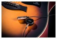 Контактный пьезозвукосниматель для гитар и струнных инструментов Royalplay S1 Black