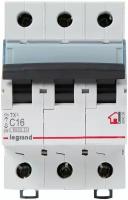 Legrand 404056 TX3 C16 Автоматический выключатель TX³ 3-х полюсный 16А 6кА с хар. С