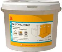 Гидроизоляция Sika SikaTop Seal-107 цементно-полимерная 2К 10 кг