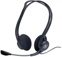 Гарнитура проводная Logitech Stereo Headset 960 USB 981-000100 20 - 20000 Гц