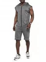 Спортивный комплект мужской - футболка, шорты AD22610Sr, 54-56