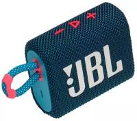 Беспроводная колонка JBL Go3 (синий/розовый)