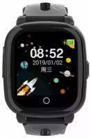 Детские умные часы Smart Baby Watch Wonlex CT10 GPS, WiFi, камера, 4G черные (водонепроницаемые)