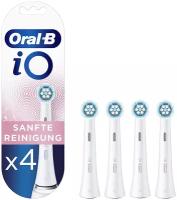 Набор насадок Oral-B iO Gentle Care для ирригатора и электрической щетки, белый, 4 шт