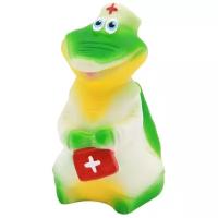Кудесники: Крокодил-врач - фигурка-игрушка из ПВХ Пластизоля (Резиновая игрушка), СИ-455